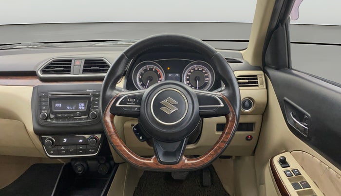 2017 Maruti Dzire ZXI AMT, CNG, Automatic, 97,909 km, Steering Wheel Close Up