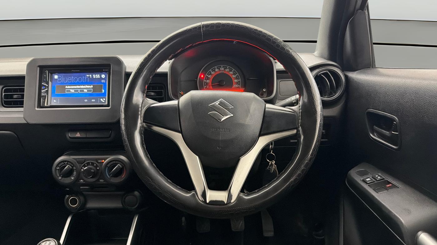 2021 Maruti IGNIS SIGMA 1.2, Petrol, Manual, 58,279 km, Steering Wheel Close Up