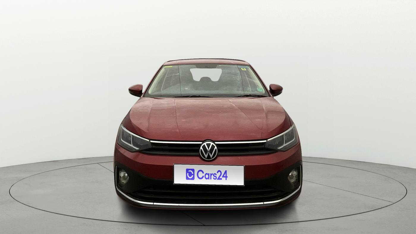 2022 Volkswagen VIRTUS HIGHLINE TSI 1.0 AT, Petrol, Automatic, 66,880 km, Front