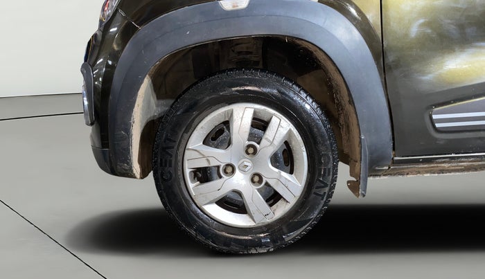 2018 Renault Kwid RXT 1.0 AMT (O), Petrol, Automatic, 75,725 km, Left Front Wheel