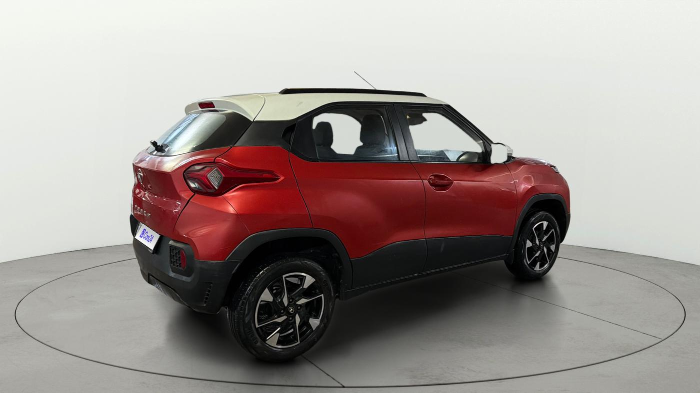 2022 Tata PUNCH  ACCOMPLISHED AMT CAMO EDITION, Petrol, Automatic, 33,734 km, Right Back Diagonal