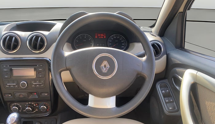 2014 Renault Duster 85 PS RXL DIESEL, Diesel, Manual, 60,772 km, Steering Wheel Close Up