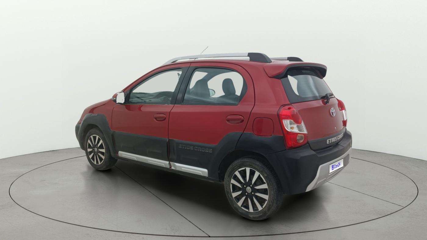 2014 Toyota Etios CROSS 1.2 G, Petrol, Manual, 96,562 km, Left Back Diagonal