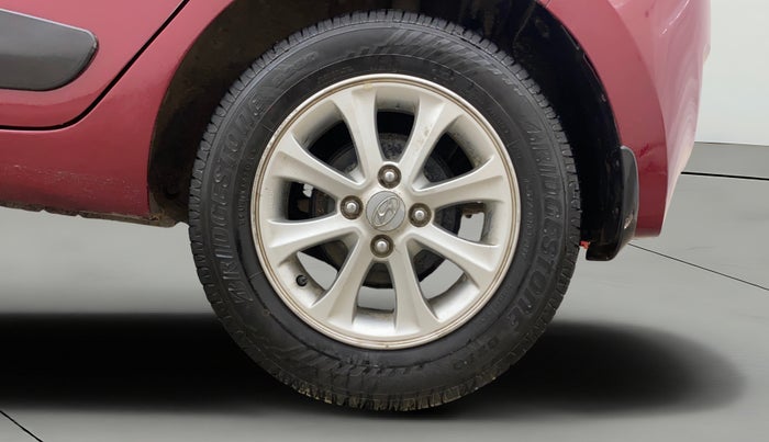 2015 Hyundai Grand i10 ASTA AT 1.2 KAPPA VTVT, Petrol, Automatic, 72,126 km, Left Rear Wheel