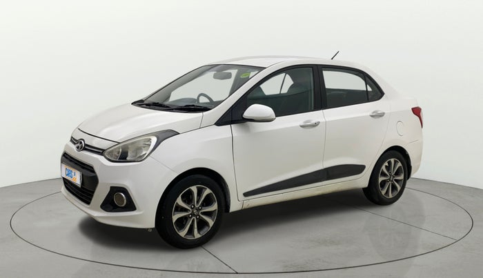 2015 Hyundai Xcent SX 1.2 (O), CNG, Manual, 1,15,519 km, Left Front Diagonal