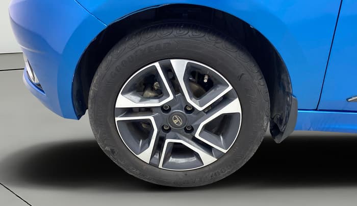 2019 Tata Tiago XZ PLUS PETROL, Petrol, Manual, 1,29,376 km, Left Front Wheel