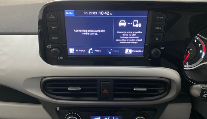 2022 Hyundai GRAND I10 NIOS ASTA AMT 1.2 KAPPA VTVT, Petrol, Automatic, 16,256 km, Air Conditioner