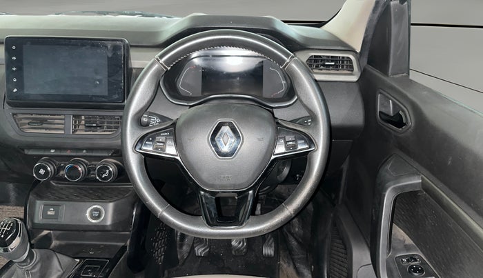 2022 Renault Kiger RXZ MT, Petrol, Manual, 33,351 km, Steering Wheel Close Up