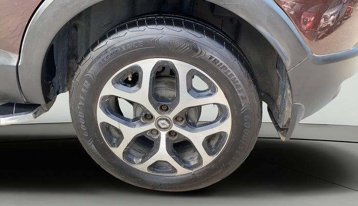 2018 Renault Captur RXT PETROL, Petrol, Manual, 1,45,141 km, Left Rear Wheel