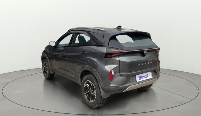 2024 Tata NEXON FEARLESS + SUNROOF DCA DUAL TONE 1.2 PETROL, Petrol, Automatic, 26,543 km, Left Back Diagonal