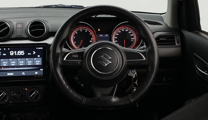 2022 Maruti Swift VXI AMT, Petrol, Automatic, 43,474 km, Steering Wheel Close Up