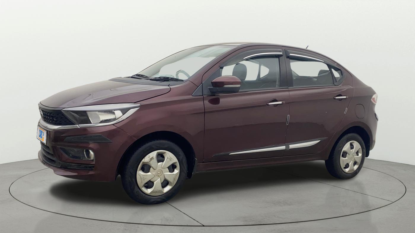 2021 Tata TIGOR XZ PETROL, Petrol, Manual, 51,673 km, Left Front Diagonal