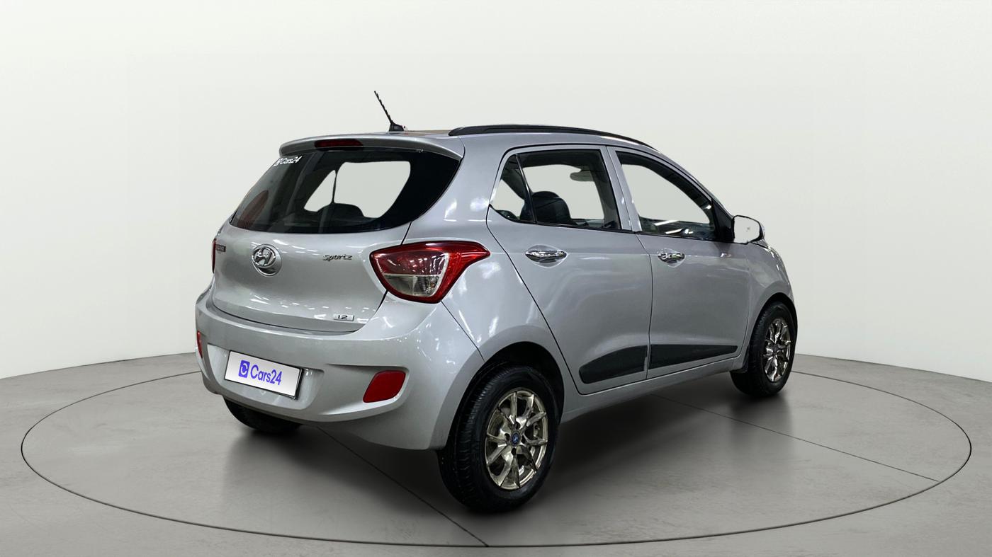 2014 Hyundai Grand i10 SPORTZ 1.2 KAPPA VTVT, Petrol, Manual, 94,018 km, Right Back Diagonal