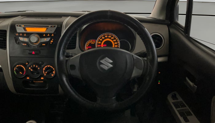 2014 Maruti Wagon R 1.0 VXI, Petrol, Manual, 54,129 km, Steering Wheel Close Up