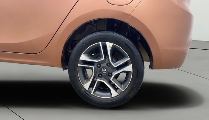 2017 Tata TIGOR XZ (O) PETROL, Petrol, Manual, 91,835 km, Left Rear Wheel