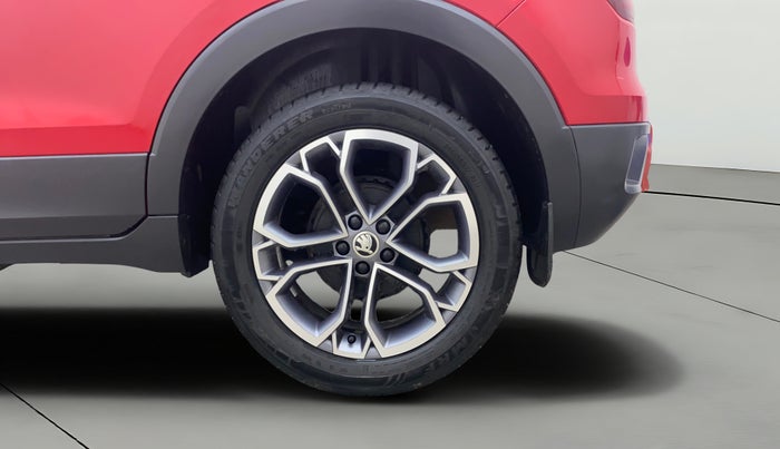 2022 Skoda KUSHAQ STYLE 1.5L TSI DSG, Petrol, Automatic, 17,979 km, Left Rear Wheel