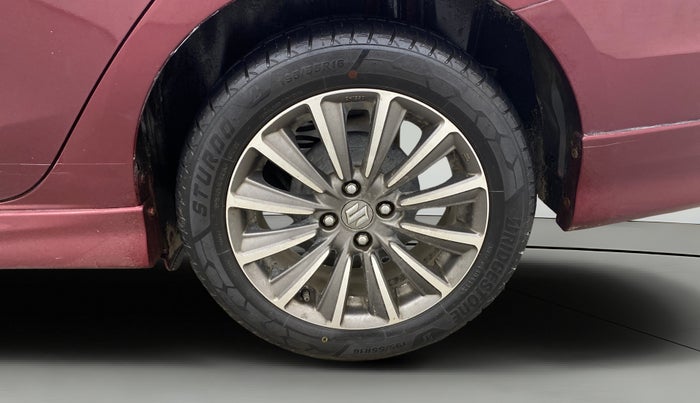 2020 Maruti Ciaz ALPHA  AT 1.5 SHVS PETROL, Petrol, Automatic, 79,654 km, Left Rear Wheel