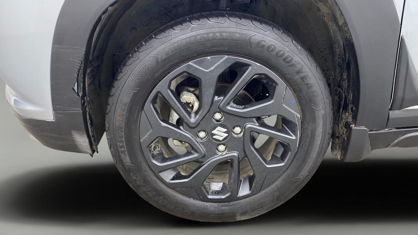 2024 Maruti FRONX DELTA PLUS 1.2L AGS, Petrol, Automatic, 19,672 km, Left Front Wheel