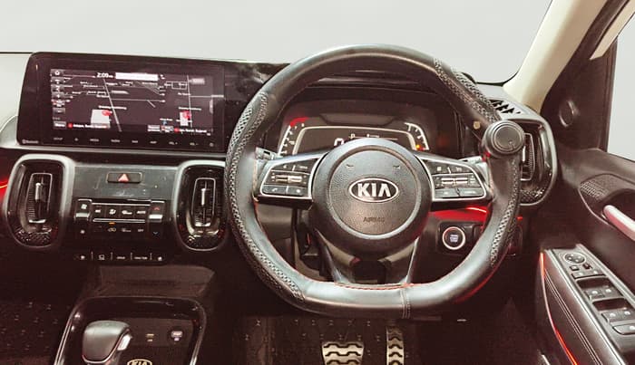 2020 KIA SONET GTX PLUS 1.0 DCT, Petrol, Automatic, 1,08,797 km, Steering Wheel Close Up