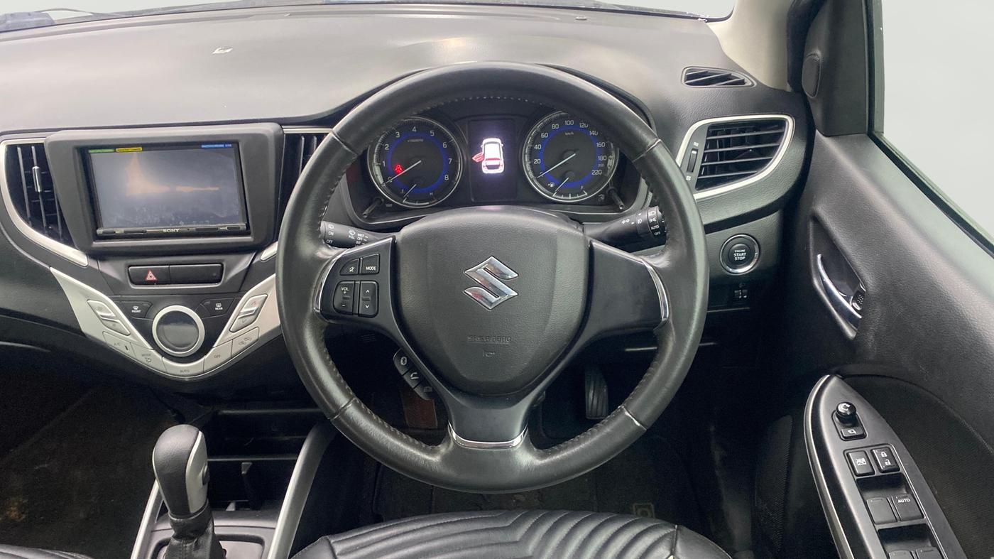 2018 Maruti Baleno ZETA CVT PETROL 1.2, Petrol, Automatic, 66,305 km, Steering Wheel Close Up