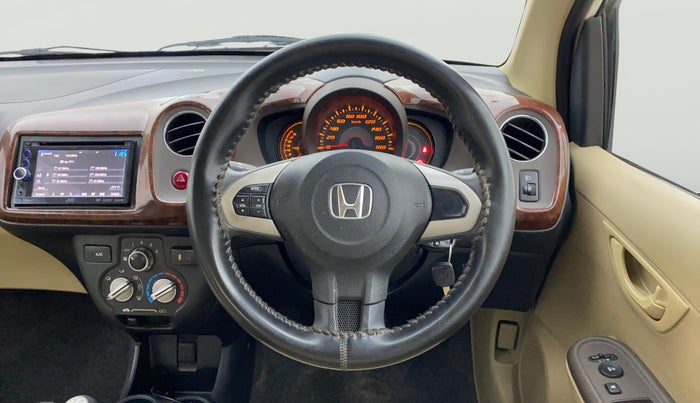 2013 Honda Amaze 1.2L I-VTEC S, Petrol, Manual, 46,206 km, Steering Wheel Close Up