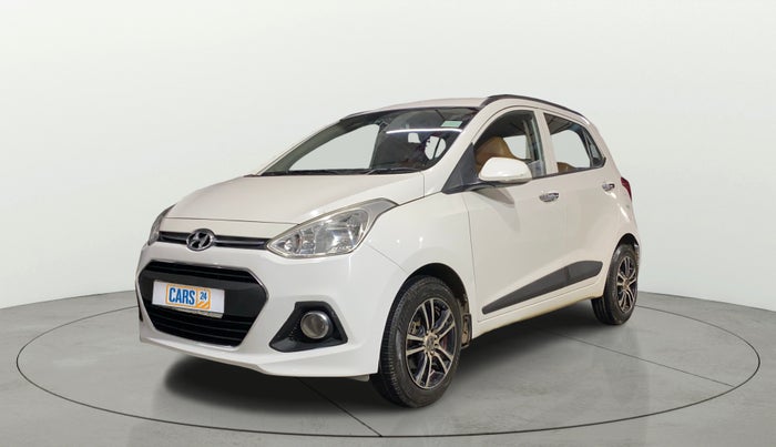 2014 Hyundai Grand i10 SPORTZ 1.2 KAPPA VTVT, Petrol, Manual, 71,054 km, Left Front Diagonal