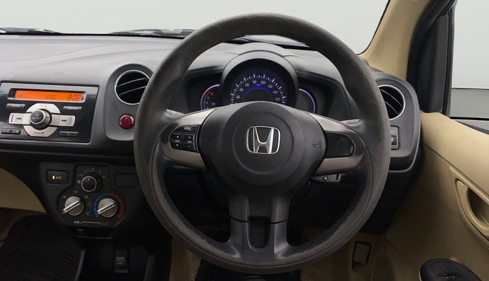 2014 Honda Amaze 1.5L I-DTEC S, Diesel, Manual, 75,944 km, Steering Wheel Close Up