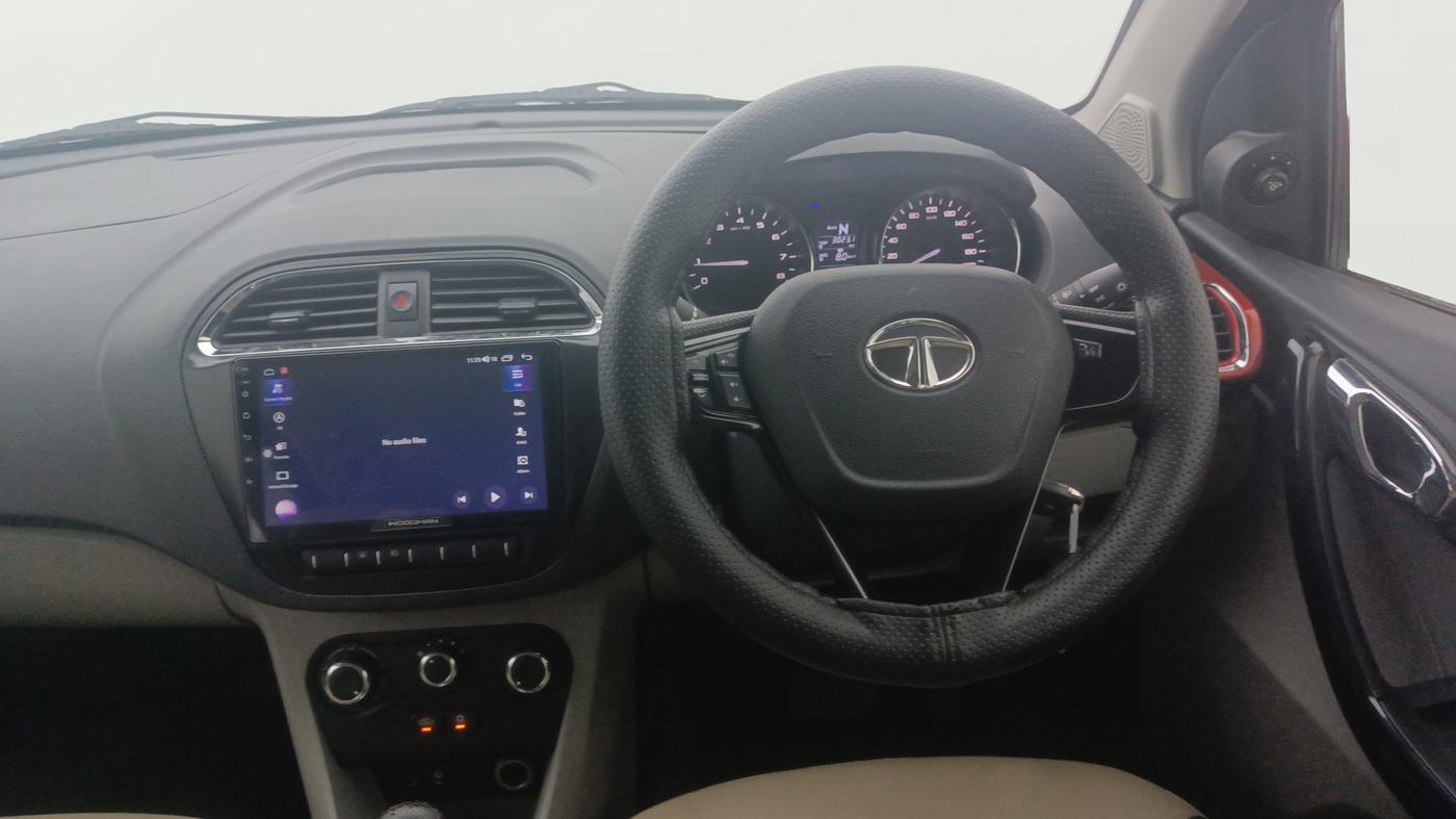2018 Tata Tiago XZA PETROL, Petrol, Automatic, 72,222 km, Steering Wheel Close Up