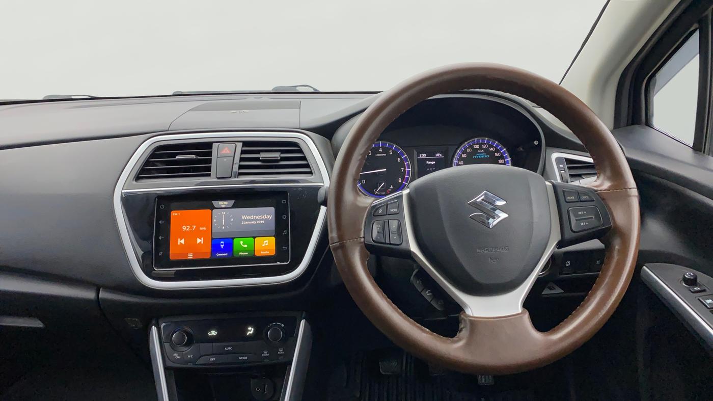2021 Maruti S Cross ZETA 1.5, Petrol, Manual, 41,904 km, Steering Wheel Close Up