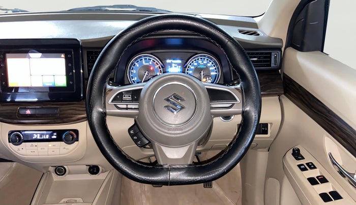 2020 Maruti Ertiga ZXI+ SHVS, Petrol, Manual, 46,413 km, Steering Wheel Close Up
