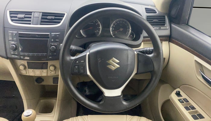 2014 Maruti Swift Dzire ZXI, Petrol, Manual, 58,960 km, Steering Wheel Close Up