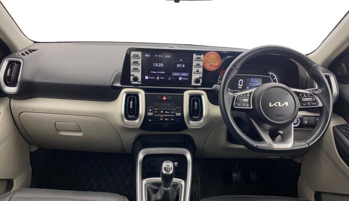 2021 KIA SONET HTX 1.0 IMT, Petrol, Manual, 61,182 km, Dashboard