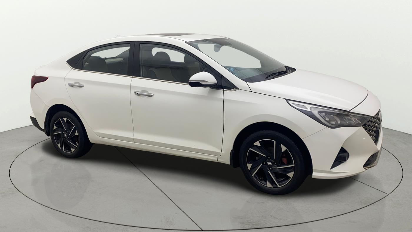 2020 Hyundai Verna SX (O) 1.5 VTVT IVT, Petrol, Automatic, 38,193 km, Right Front Diagonal