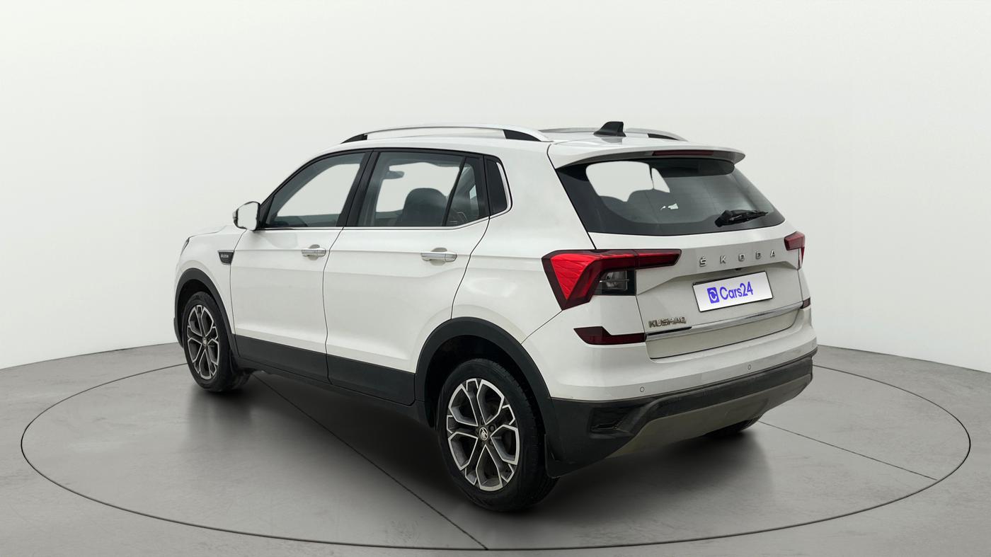 2021 Skoda KUSHAQ STYLE 1.0L TSI AT, Petrol, Automatic, 48,746 km, Left Back Diagonal