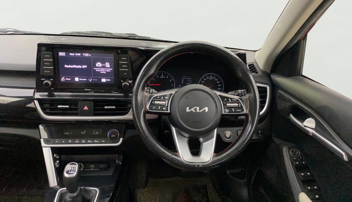 2022 KIA SELTOS HTK PLUS 1.5 IMT, Petrol, Manual, 94,252 km, Steering Wheel Close Up