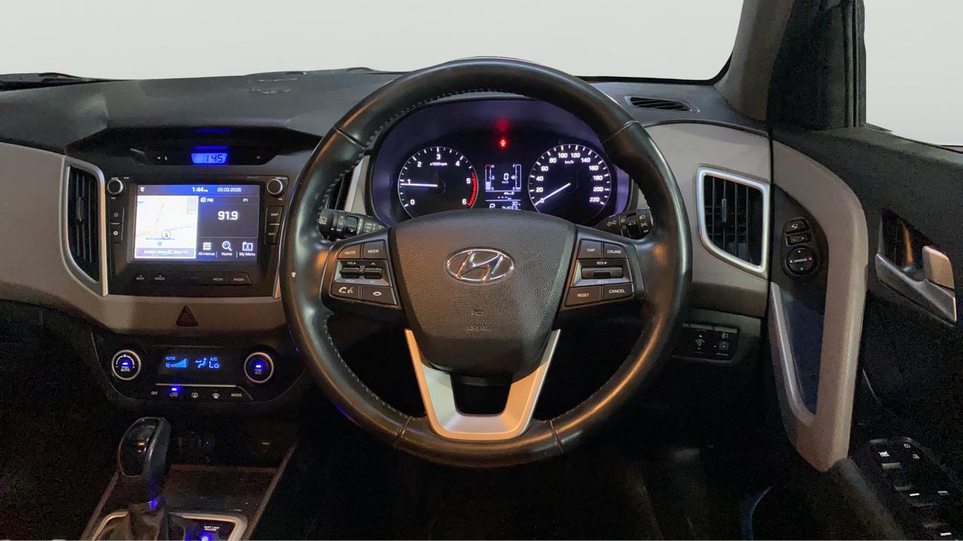 2020 Hyundai Creta SX AT 1.6 DIESEL, Diesel, Automatic, 24,549 km, Steering Wheel Close Up