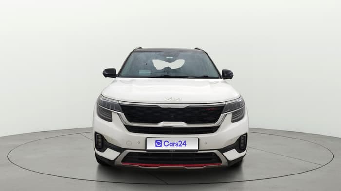 2021 KIA SELTOS GTX PLUS 1.5 DIESEL AT DUAL TONE, Diesel, Automatic, 1,18,560 km, Front