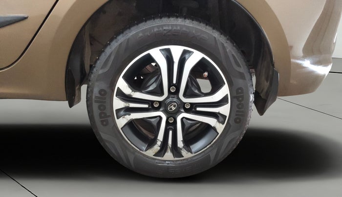 2024 Tata TIGOR XZA Plus iCNG , CNG, Automatic, 25,300 km, Left Rear Wheel