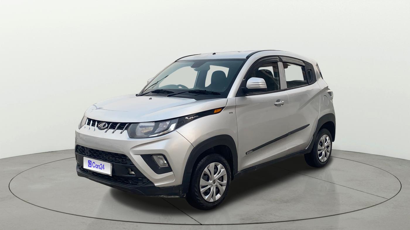 2017 Mahindra KUV 100 NXT K4+ D 6 STR, Diesel, Manual, 50,833 km, Left Front Diagonal
