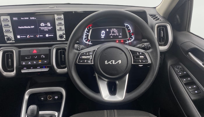2024 KIA SONET HTK PLUS 1.0 TURBO PETROL IMT, Petrol, Manual, 1,808 km, Steering Wheel Close Up