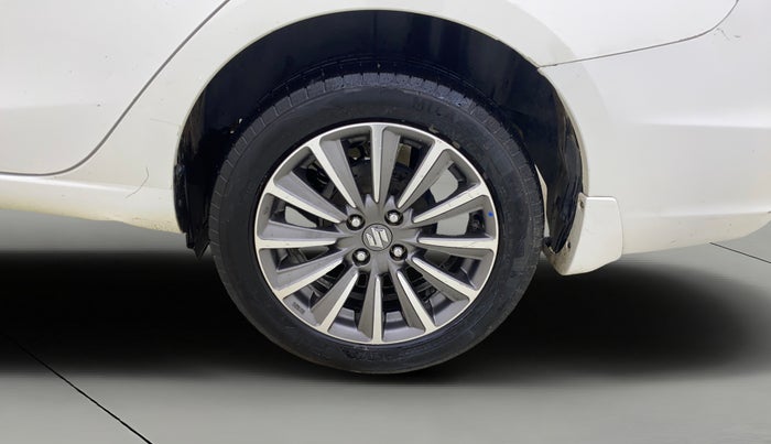 2022 Maruti Ciaz ALPHA  AT 1.5 SHVS PETROL, Petrol, Automatic, 95,494 km, Left Rear Wheel