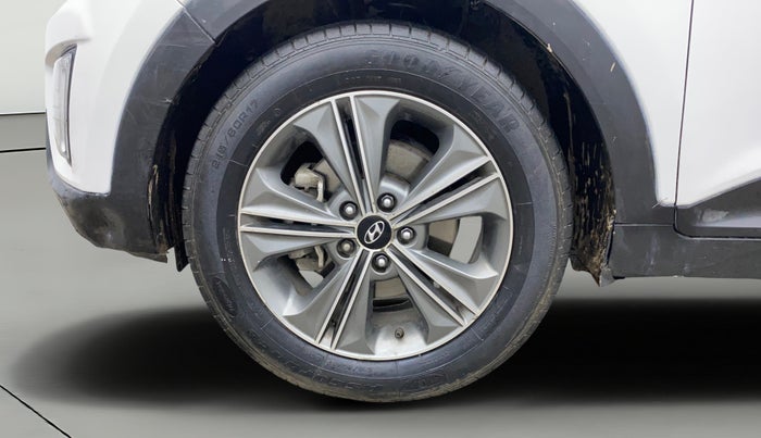 2017 Hyundai Creta SX PLUS AT 1.6 PETROL, Petrol, Automatic, 92,629 km, Left Front Wheel