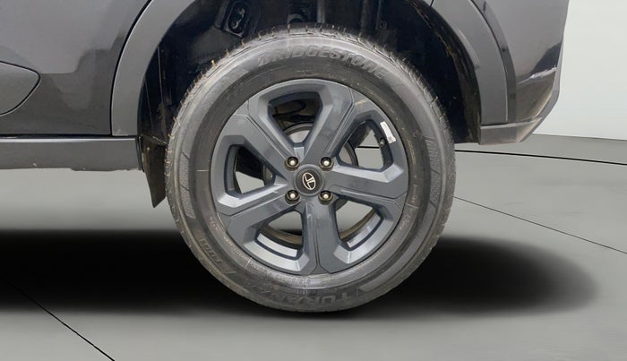 2023 Tata NEXON XZ PLUS PETROL DARK EDITION, Petrol, Manual, 7,825 km, Left Rear Wheel