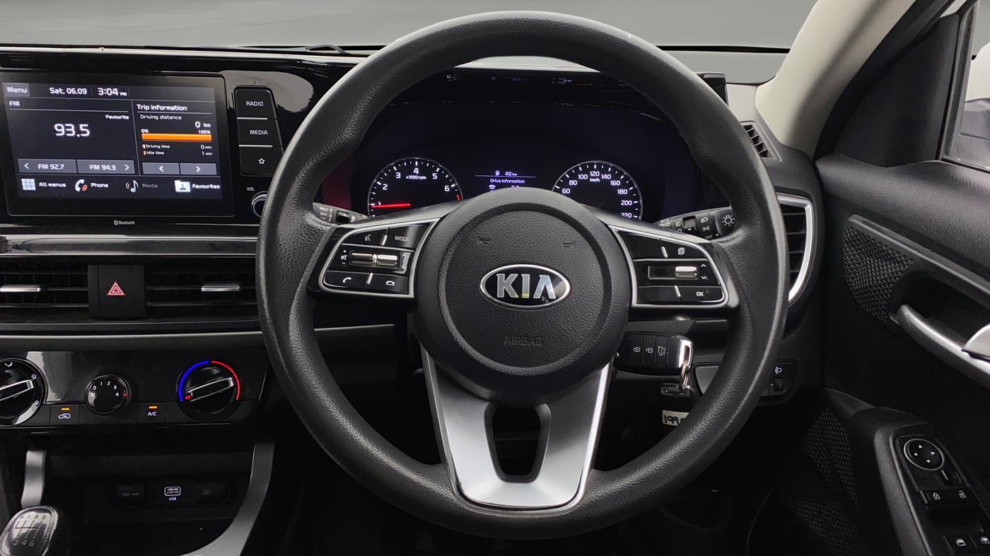 2019 KIA SELTOS HTK 1.5 PETROL, Petrol, Manual, 75,486 km, Steering Wheel Close Up