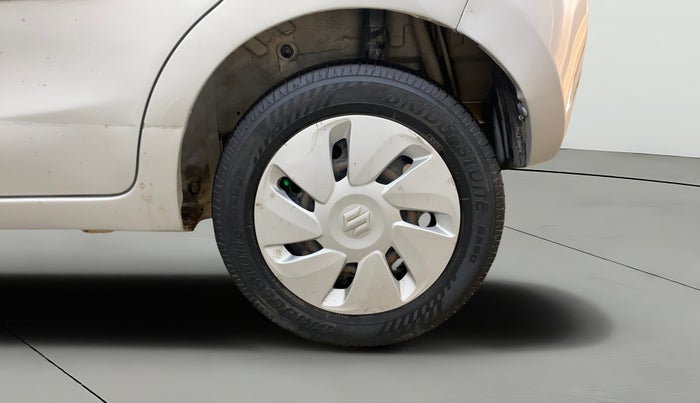 2014 Maruti Celerio ZXI, Petrol, Manual, 1,12,987 km, Left Rear Wheel
