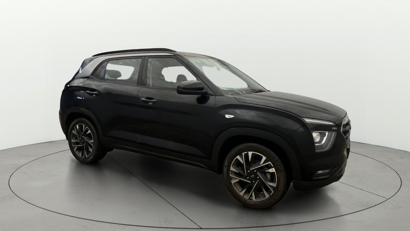 2024 Hyundai Creta E 1.5 DIESEL, Diesel, Manual, 65,368 km, Right Front Diagonal
