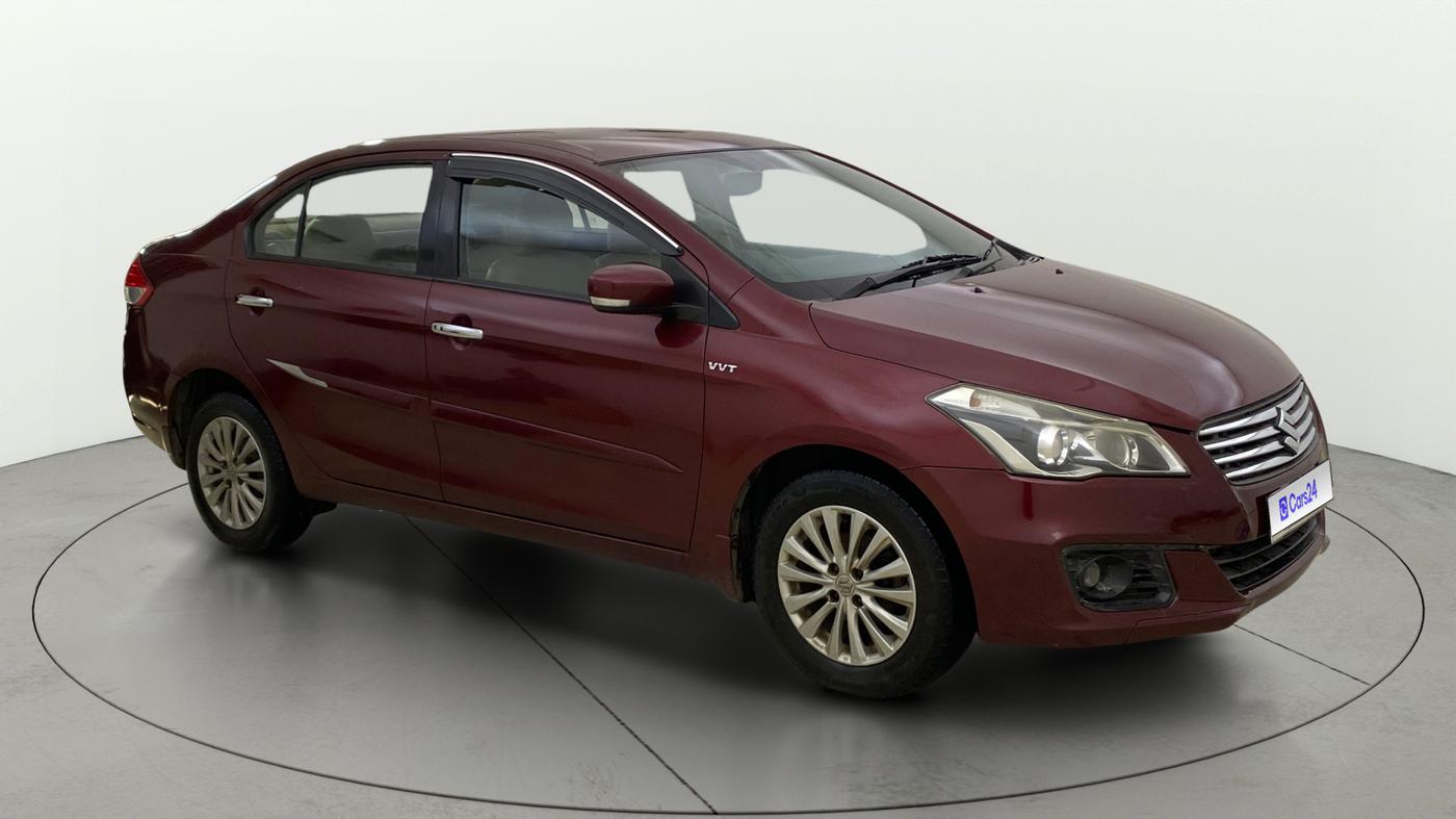 2015 Maruti Ciaz ZXI, Petrol, Manual, 81,227 km, Right Front Diagonal