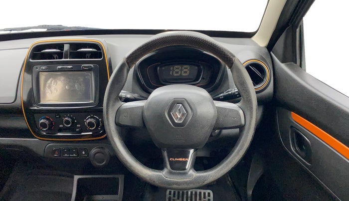 2018 Renault Kwid CLIMBER 1.0, Petrol, Manual, 27,998 km, Steering Wheel Close Up