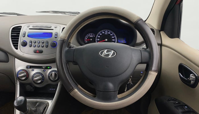 2012 Hyundai i10 SPORTZ 1.2, Petrol, Manual, 20,345 km, Steering Wheel Close Up