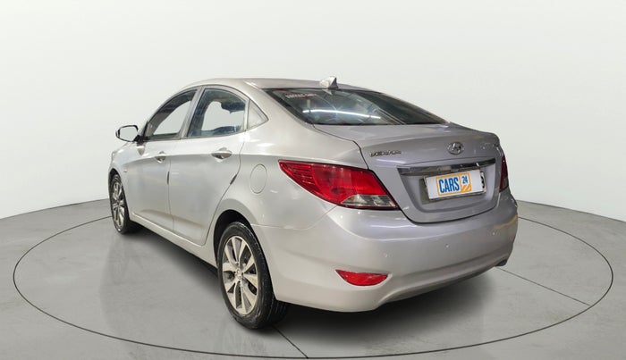 2017 Hyundai Verna 1.6 VTVT SX AT, Petrol, Automatic, 56,886 km, Left Back Diagonal